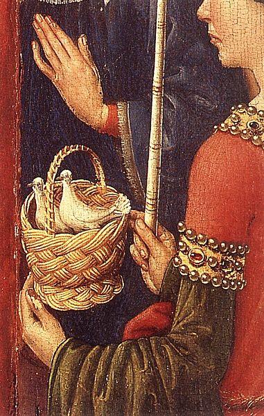 DARET, Jacques Altarpiece of the Virgin oil painting image